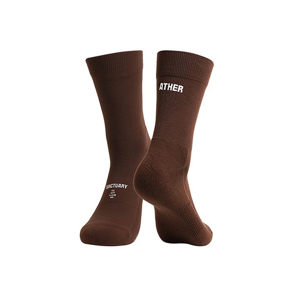 Ether Nylon Socks - Brown