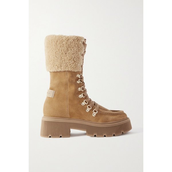 토린 시어링 트리밍 스웨이드 부츠 브라운 1647597315112722