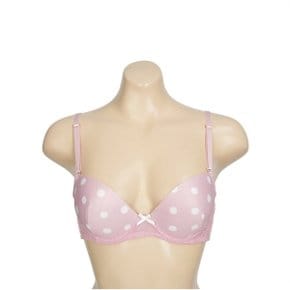여성 도트 핑크 브라 T3BR64933T 25 _P078383259