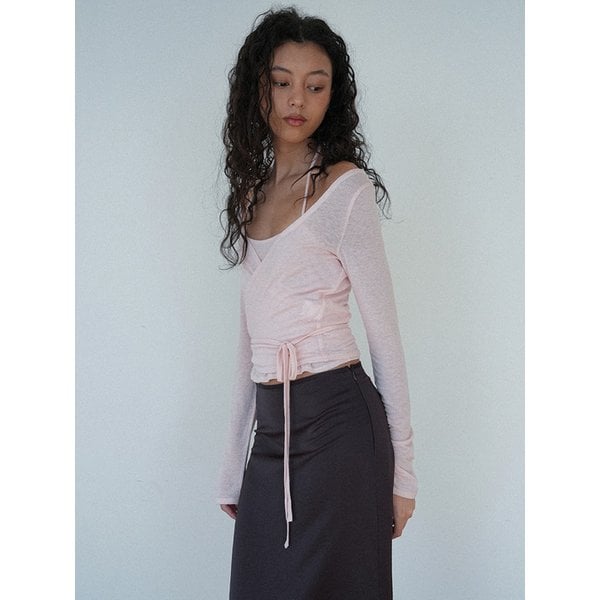 LAYERED WRAP SET_PINK