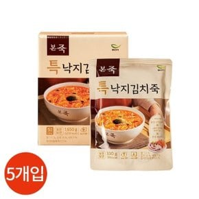 특 낙지 김치죽 330g x 5개입