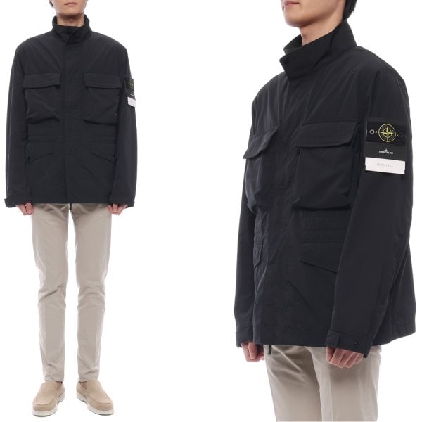 [부산점] 26SS 남성 와펜 패치 마이크로 트윌 재킷 (L1S154100034 S0026 V0029 26S)