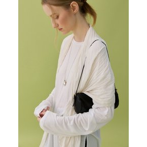 TENCEL BOX TEE - WHITE
