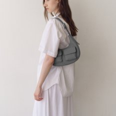 Cargo shoulder bag Nylon Gray