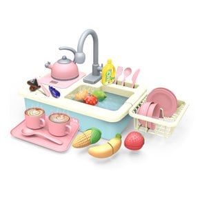 베티베카 물 나오는 싱크대 주방놀이 (블루)