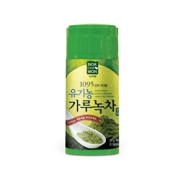  녹차원 유기농가루녹차 50g 1개