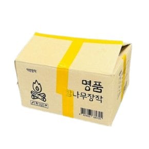 국산 참나무 장작 1box 땔감 숯 불쏘시개 마른 굵은 캠핑 오래타는 장작 10kg