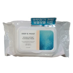 라끄베르 딥 앤 모이스트 더블 액션 클렌징 티슈 80매