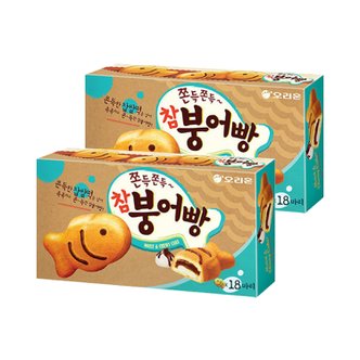 너만아는과자점 오리온 참붕어빵 대용량 522g (18봉지) x 2개