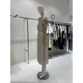 [부산점] 드레이프 넥 벨티드 롱 원피스 (NJW6MO610)