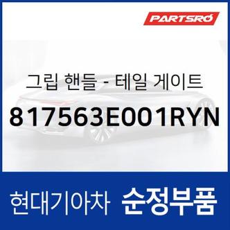 현대모비스 그립 핸들-테일 게이트 (817563E001RYN)  맥스크루즈, 올뉴 싼타페, 싼타페 더 프라임