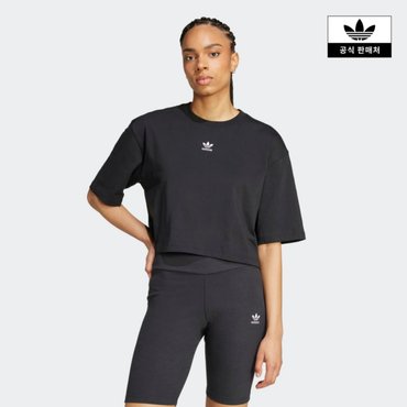 아디다스오리지널스 [아디다스코리아공식] 에센셜 크롭 티 [IW5706]