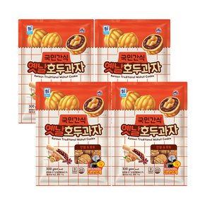 (대림냉동) 옛날호두과자 300g x4개