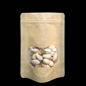 너트창 크라프트 지퍼스탠드 13X20cm 밑7cm 300장