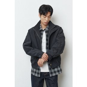 Oversize Raglan High Neck Jumper_Black_LSTD0JP41M