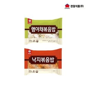 천일식품 볶음밥 250g x 20봉 골라담기 (낙지10+햄야채10)