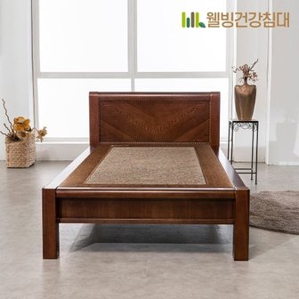  [웰빙건강침대] 그루잠 슈퍼싱글 홍맥반석 돌침대 SS