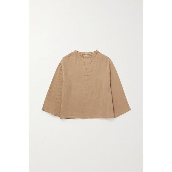 더 로우 주니어 프레이드 코튼 거즈 탑 38063312420961753