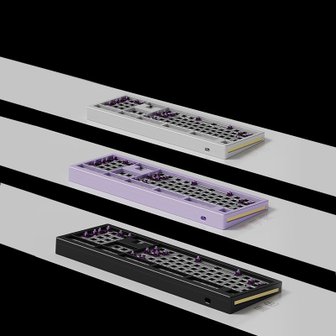  Monsgeek 몬스긱 M5W 기계식 키보드 키트 알루미늄 108 키 3 모드 연결  RGB램프