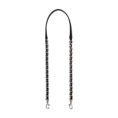 Braid Leather Chain Strap (브레이드 레더 체인 스트랩) Black VQB4-1ST660-1BKXX