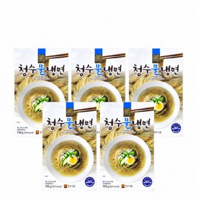 /청수식품 프리미엄 물냉면 720g(4인분) x 5개
