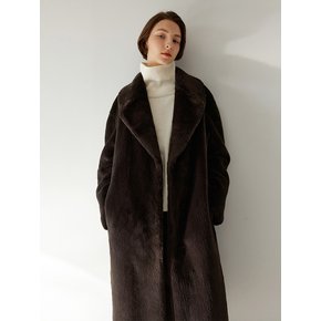 TOW ECO FUR COLLAR LONG COAT_2 COLOR