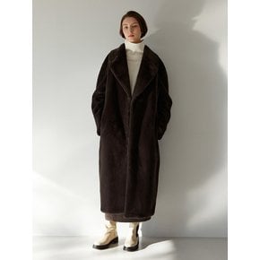 TOW ECO FUR COLLAR LONG COAT_2 COLOR