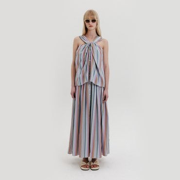 EENK Knotted Long Dress - Multi