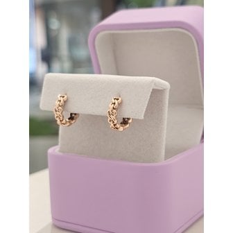 골든듀 [시흥점] 러브탱글3 18K 로즈골드 귀걸이(282200017)