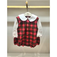 (24년 F/W 신상품)아리안 체크 바디수트SET (07R7 27907)