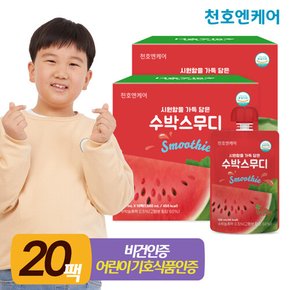 시원함을 가득 담은 수박스무디 100mL 10팩 2박스