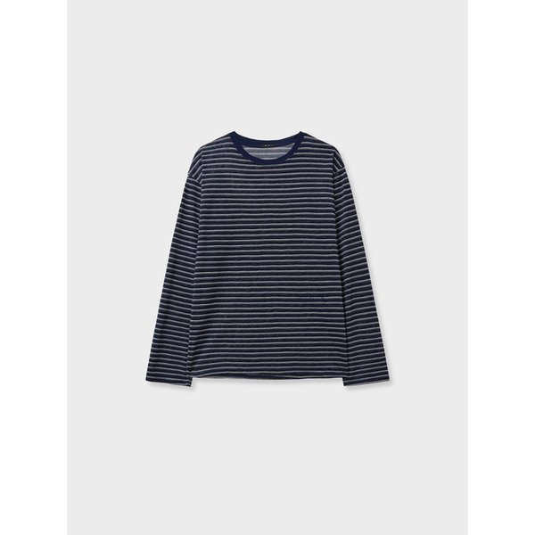 Summer stripe tee_navy