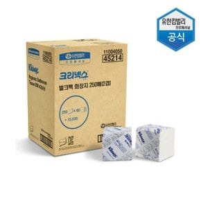 45214 크리넥스 벌크팩 화장지 250매X60밴드(2겹)