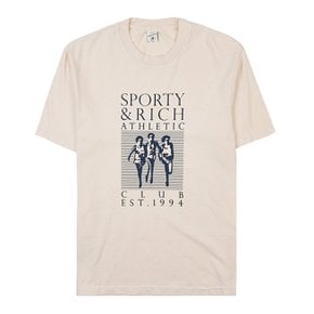 [라벨루쏘] [스포티앤리치] 레이서 코튼 티셔츠 TS876CR