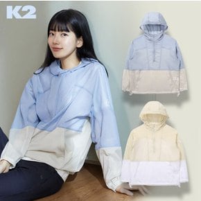 신세계대전점 단독 여성 스내피(SNAPPY) 수지 아노락 바람막이 자켓 KWM23146