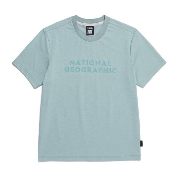 [여주점] N252UTS220 그레이페롯 빅로고 그래픽 베이직핏 반팔 티셔츠 KHAKI GREEN