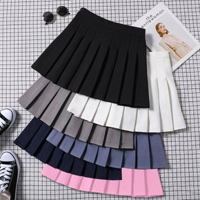 A라인 플리츠 미니스커트 주름스커트 여성 테니스치마 ODM-SKIRT2