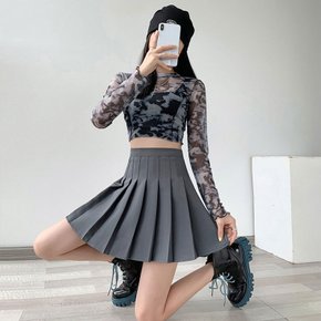 A라인 플리츠 미니스커트 주름스커트 여성 테니스치마 ODM-SKIRT2