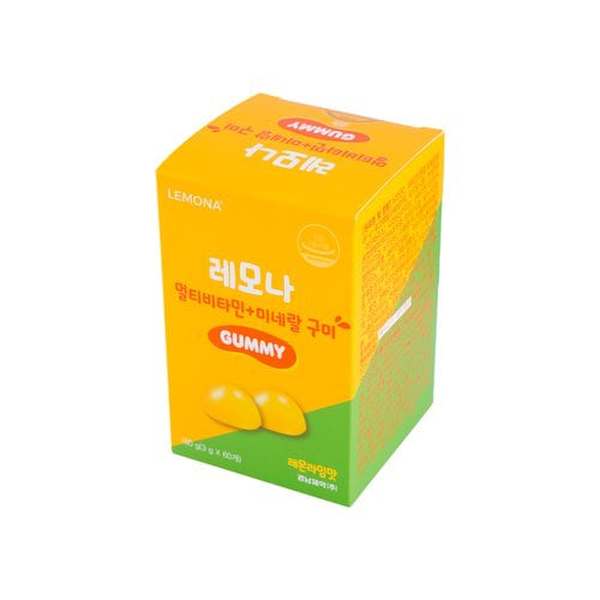 [쓱7클럽][레모나] 멀티비타민+미네랄 구미(3g*60개)