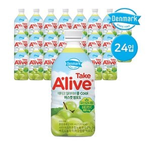 덴마크 테이크 얼라이브 쿨 머스캣청포도 500ml 24입