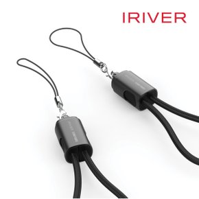 젠더 스트랩 숏 케이블 60W CToC케이블 20CM 휴대용 여행용 키링케이블 핸드폰 태블릿IHC-HW11-02M