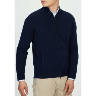 이스퀘어 4605584 GOBI Cashmere Cardigan - blue