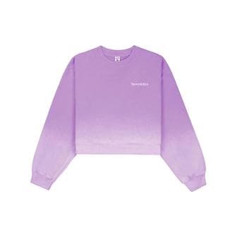 스포티앤리치 24SS 스포티앤리치 후드 티셔츠 WS065S413SL DIP DYE PURPLE