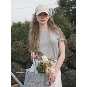 르니나 FLOW embroidery ball cap_BEIGE