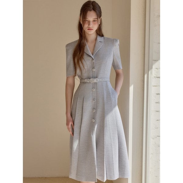 [Y]SS Calla141 쉬비긴즈 지젤 트위드 원피스 보카시블랙