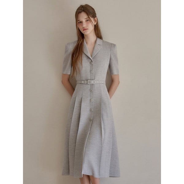 [Y]SS Calla141 쉬비긴즈 지젤 트위드 원피스 보카시블랙