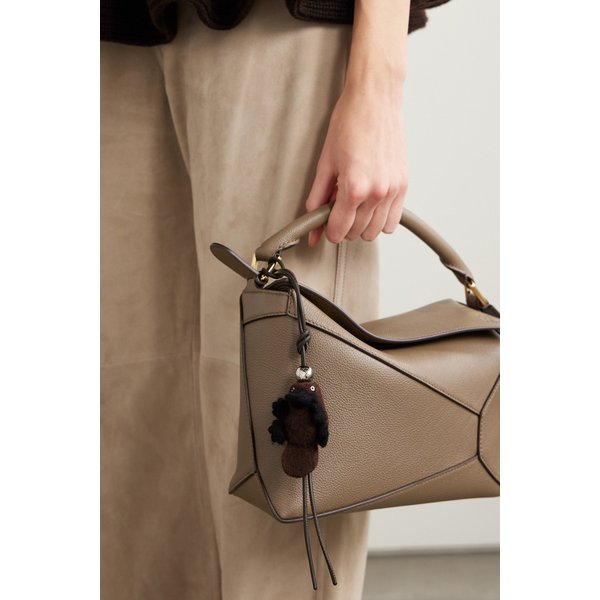 초콜릿 울 펠트 가죽 백 참 46376663162984265