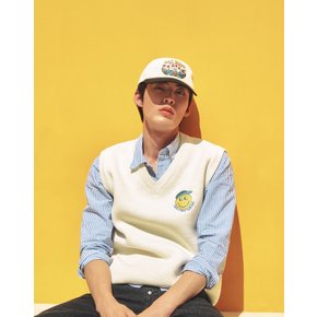 [24SS] [빅웨이브 콜라보] 블랙 GOLF BEGINS 볼캡 (유니   HUHE4E981BK