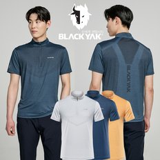 [M쿨링2티셔츠S1]22S/S 남성 여름 반팔 냉감 집업 티셔츠 (정가:109,000원)