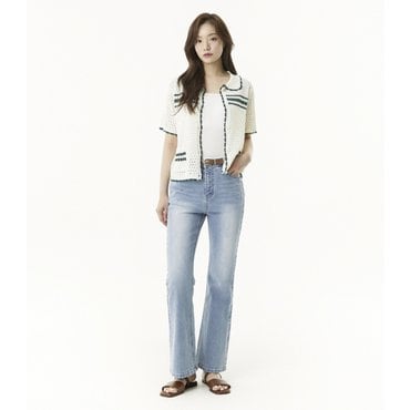 플라스틱아일랜드 부츠컷 데님 팬츠 (PR2DP531)